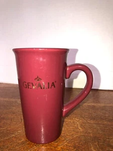 Gevalia 6" 18 Unzen Kaffeebecher-burgund mit goldenen Buchstaben VNC - Bild 1 von 5
