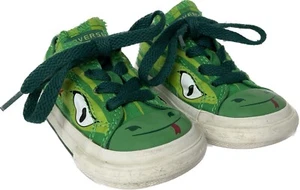 Green Snake Converse One Star Shoes For Infants Toddlers Size 5 Super Cute!!! - Picture 1 of 11