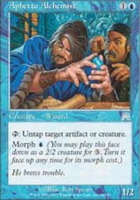 [1x] Aphetto Alchemist - Foil - Damaged, English - Onslaught MTG Magic