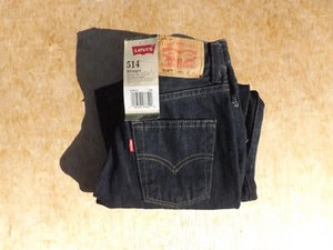 Größe 10 Jungen Levis 514 STRAIGHT FIT Rinse Blue Denim Jeans - Bild 1 von 6