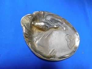 VTG. BRONZE TRAY - Picture 1 of 5