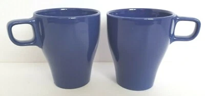 2 tazas apilables IKEA Fargrik azul real 4" 8 oz 14647  Foto 1 de 4