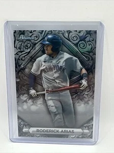 2023 Bowman Sterling Roderick Arias Sterling Silver Refractor #/100 #BSP-94 NYY - Picture 1 of 2