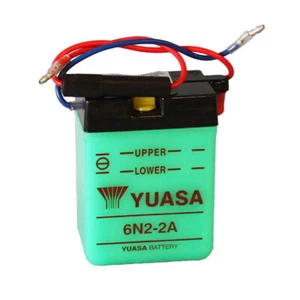 MS-E97F8C68D5 BATTERIA YUASA 6N2-2A-1 86/94 TT 350 YAMAHA 6V/2AH EN 06.00211 - Foto 1 di 1