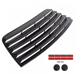 Rear Window Scoop Louver Sun Shade Cover For 2008-2023 Dodge Challenger GT R/T - Picture 1 of 20
