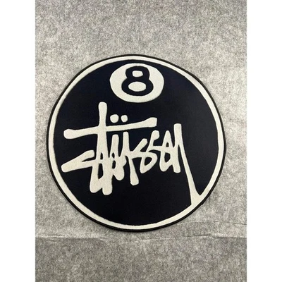 Stussy 8 Ball Worldwide Rug Non Slip Back - Image 1 of 4