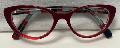 Dolce & Gabbana DG3162P 2714 красный/синий Cateye очки ОПРАВЫ только 52 18 140  - Изображение 1 из 4