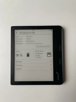 tolino vision 6 e book reader - Bild 1 von 2