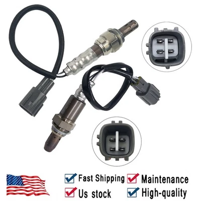 Sensor de oxígeno O2 2 piezas aguas arriba y aguas abajo para Toyota Camry 2012-2016 2,5 L EE. UU. Foto 1 de 4