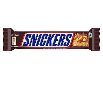 Snickers Peanut Chocolate Bar 22 gm | Pack of 10 - Image 1 of 4
