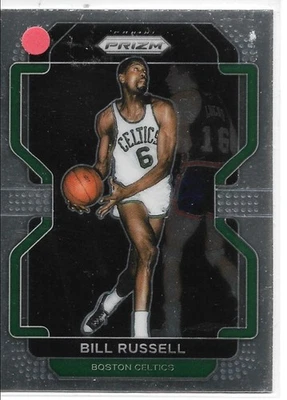 2021-2022 Panini Prizm Bill Russell Front, Robin Lopez Back Card #34 Error card Foto 1 de 2