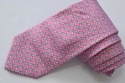 Corbata de cuello Brooks Brothers Makers seda rosa para hombre con: 3 1/4" POR L:62" Foto 1 de 3