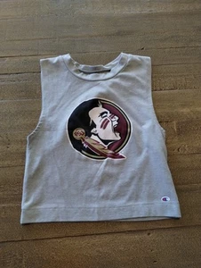 FSU Florida State Seminolen ärmelloses Shirt Erwachsene Small grau Tanktop Damen * - Bild 1 von 7