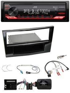 JVC Bluetooth USB DAB Lenkrad Autoradio für Opel Astra H Corsa D Zafira B Klavie - Bild 1 von 11