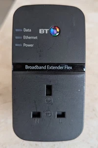 Single BT Broadband Extender Flex 500 Passthrough Powerline Adapter x 1 - Picture 1 of 1