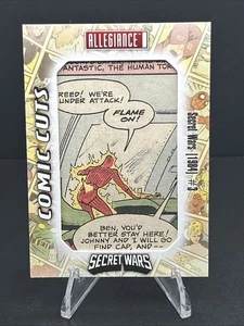 2023 UD Marvel Allegiance Secret Wars '84 Comic #3 Cuts Human Torch 53/60 🔥🔥🔥 - Bild 1 von 8