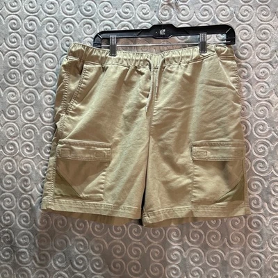 Мужские шорты-карго Magellan для улицы хаки размер Med эластичные с карманами на талии - Изображение 1 из 4