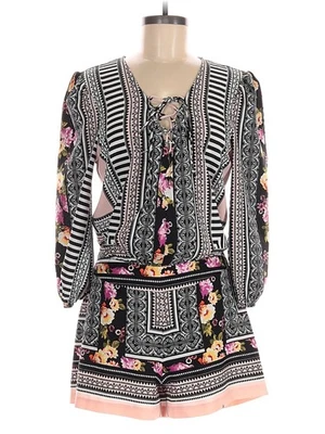 Mameluco negro Bisou Bisou para mujer M Foto 1 de 2