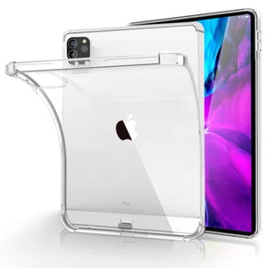 For iPad Pro 6th/5th/4th Gen 12.9 2022-2020 Case Clear TPU Shockproof Slim Cover - Picture 1 of 10