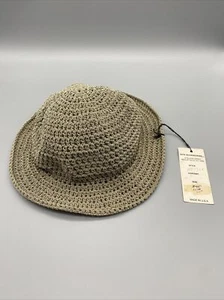 Mesh Hat Cap Gita Accessories Made in USA Wire Rim Women's NEW - Picture 1 of 4