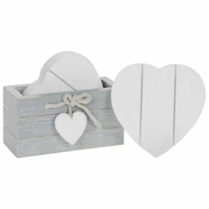 Provence Grey Set 6 Coasters - Picture 1 of 1