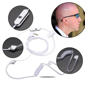 Walkie Talkie Headset with Microphone 2 Pin Acoustic Tube Earphone - Zdjęcie 1 z 4