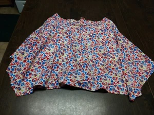 Faded Glory Flowered Skort Size Girl's 10/12 EUC - Picture 1 of 2