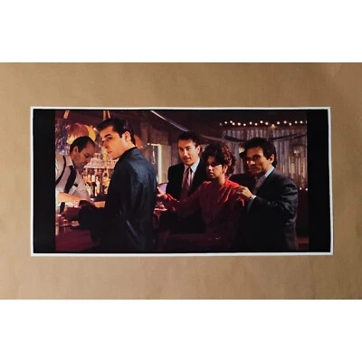 Goodfellas Movie Poster 12" X 24" Italian Shine Box Man Cave Bar Restaurant - Image 1 of 2