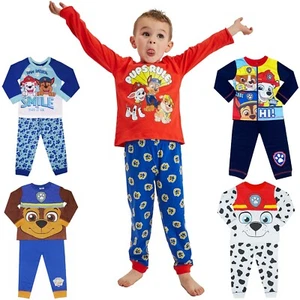 Boys Paw Patrol Pyjamas Chase Marshall Fancy Dress World Book Day 12 Mths-6 Yr - Picture 1 of 8