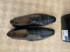 Chaussures en cuir homme Festa Wingtip Brogue taille 12 46 NOIR - NEUF
