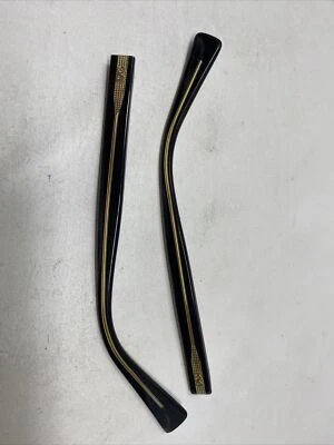 DOLCE & GABBANA DG 1273 1268 NEGRO CON ORO 140mm PIEZAS BRAZO TEMPLO Q613 Foto 1 de 4