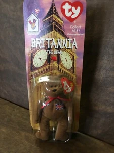 Ty Mcdonalds Britannia The Bear with 1993 tag error - Picture 1 of 5