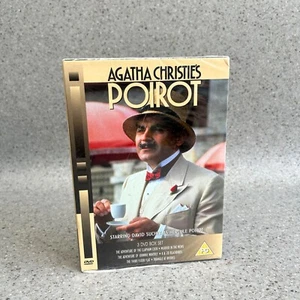 Agatha Christie Poirot Dvd Box Set Tv Murder Mystery Crime - Imagen 1 de 4