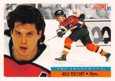 1991-92 Score American #334 Rick Tocchet - Image 1 of 2