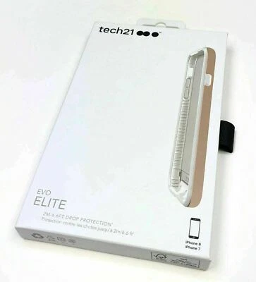 Tech21 iPhone SE 2022 / 2020 / 8 / 7 Evo Elite Drop Protection Case Rose Gold - Image 1 of 4