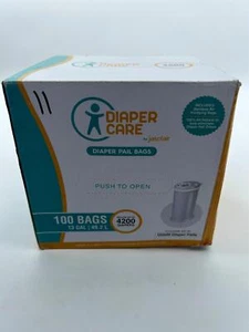 Diaper Care - Diaper Pail Bags 100 Bags - Picture 1 of 2