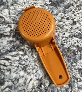 Vintage Orange Tupperware Tea Strainer - Picture 1 of 5