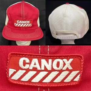 Vtg Canox Mesh Trucker Snapback Hat Arc Welder Company Logo Patch K Brand Cap - Bild 1 von 16
