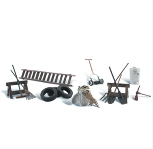 HO/OO Scale Woodland Scenics A1928 Garage Treasures BNIB - Picture 1 of 2