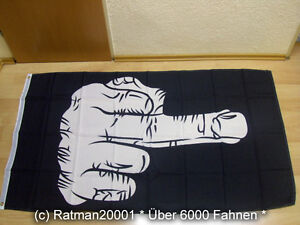 Fahne Flagge Finger - 90 x 150 cm