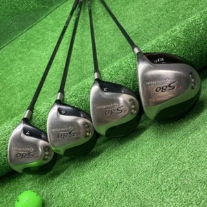 TaylorMade R580 Driver Fairway Wood Set 3 5 7 Flex R Used Golf Clubs RH - Picture 1 of 14