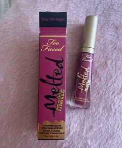 TOO FACED Stay The Night Melted Matte Lipstick - Picture 1 of 1