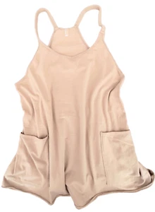 FREE PEOPLE HOTSHOT MINIKLEID NEU OHNE ETIKETT MOKA LATTE GRÖSSE MEDIUM - Bild 1 von 8