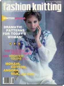Fashion Knitting #28 - 1986, December - Dramatic Patterns For Today's Woman! - Picture 1 of 8