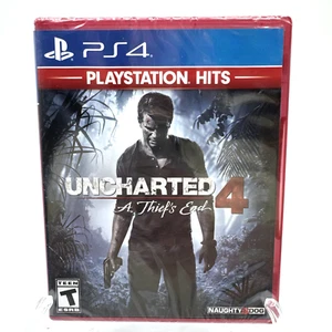 UNCHARTED 4 A Thief's End Sony PlayStation 4 PS4 Hits DISCO SUELTO en Estuche SELLADO - Imagen 1 de 10