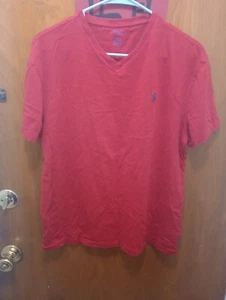 NWOT POLO RALPH LAUREN Men's Short Sleeve T-Shirt Size M- Red - Picture 1 of 6