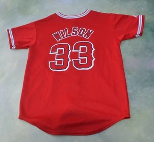 Majestic MLB Anaheim Angels CJ Wilson #33 Trikot__Größe siehe Bilder. - Bild 1 von 10