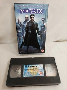 The Matrix on VHS Video Tape - UK PAL Format - Includes Making Of - Picture 1 of 11