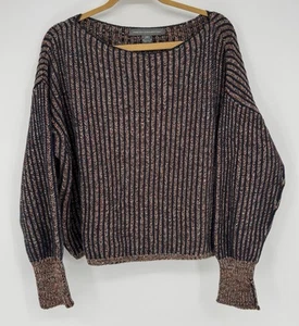 French Connection Millie Mozart Knit Stripe Sweater Women's Cropped Size XS - Picture 1 of 8