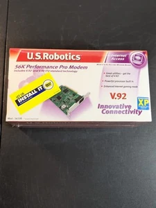 Sealed U.S. Robotics 56K Performance Pro Modem V.92 Mod 5610B NIB Brand New - Picture 1 of 12